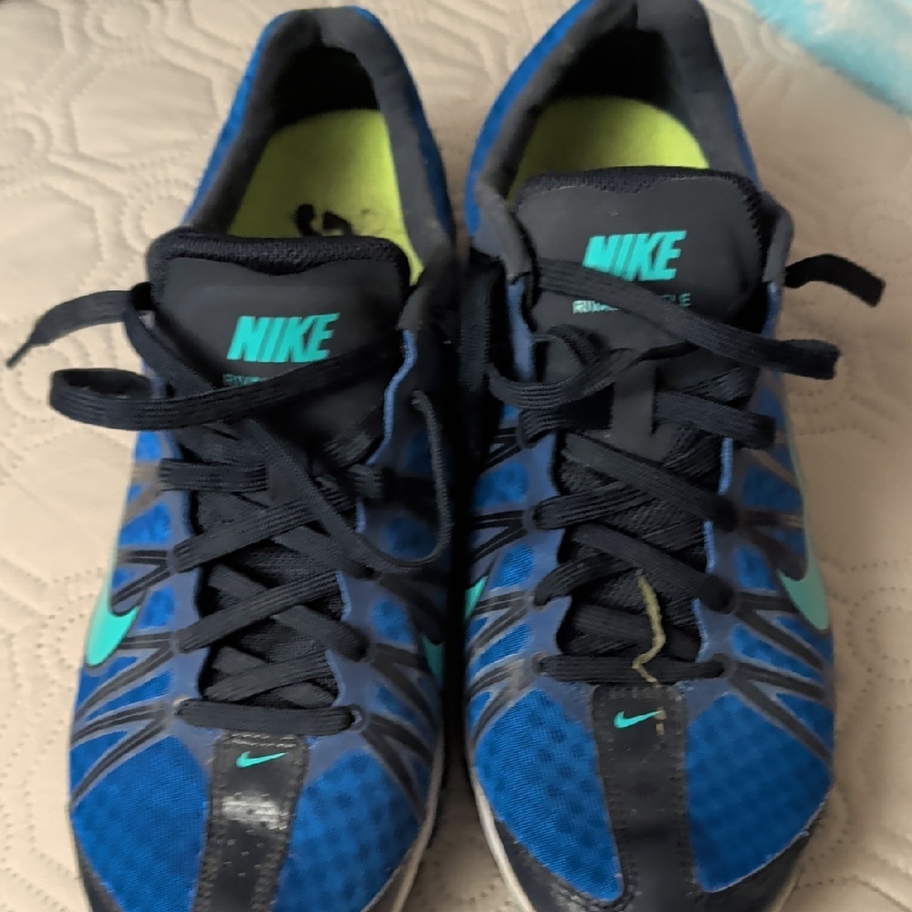 Nike Men's Blue and Black Athletic Shoes